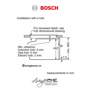 Lò hấp Bosch CDG634AS0 - 38 lít 45cm 19 Lò hấp Bosch CDG634AS0 - 38 lít 45cm