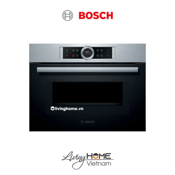 Lò nướng Bosch CMG633BS1B - Kết hợp vi sóng 45 lít 45cm