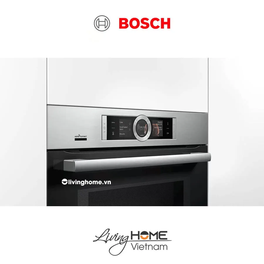 Lò nướng Bosch CMG656BS6B - Kết hợp vi sóng 45 lít 45cm kết nối Home Connect - Ảnh 3