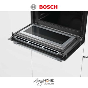 Lò nướng Bosch CMG656BS6B - Kết hợp vi sóng 45 lít 45cm kết nối Home Connect