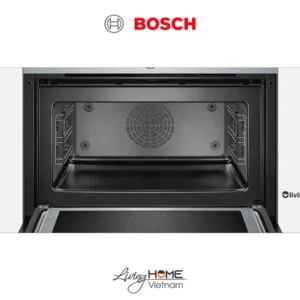 Lò nướng Bosch CMG656BS6B - Kết hợp vi sóng 45 lít 45cm kết nối Home Connect