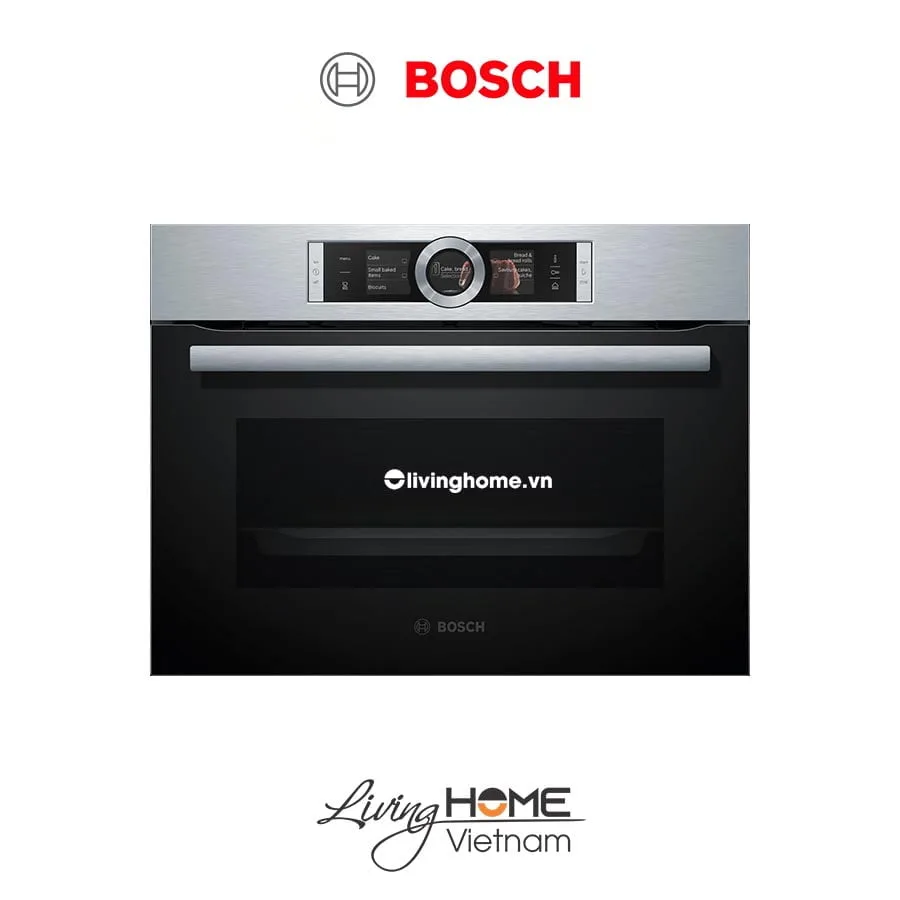 Lò nướng Bosch CSG656RS1 - Kết hợp hấp 47 lít 45cm