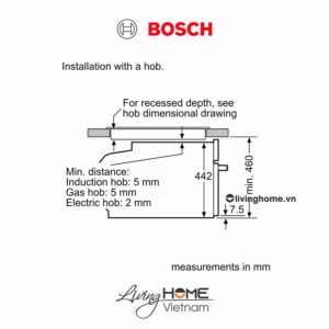 Lò nướng Bosch CSG656RS1 - Kết hợp hấp 47 lít 45cm 22 Lò nướng Bosch CSG656RS1 - Kết hợp hấp 47 lít 45cm