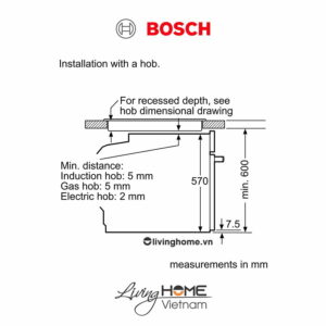 Lò nướng Bosch HBG5585S6B - Âm tủ 71 lít 60cm kết nối Home Connect 17 Lò nướng Bosch HBG5585S6B - Âm tủ 71 lít 60cm kết nối Home Connect