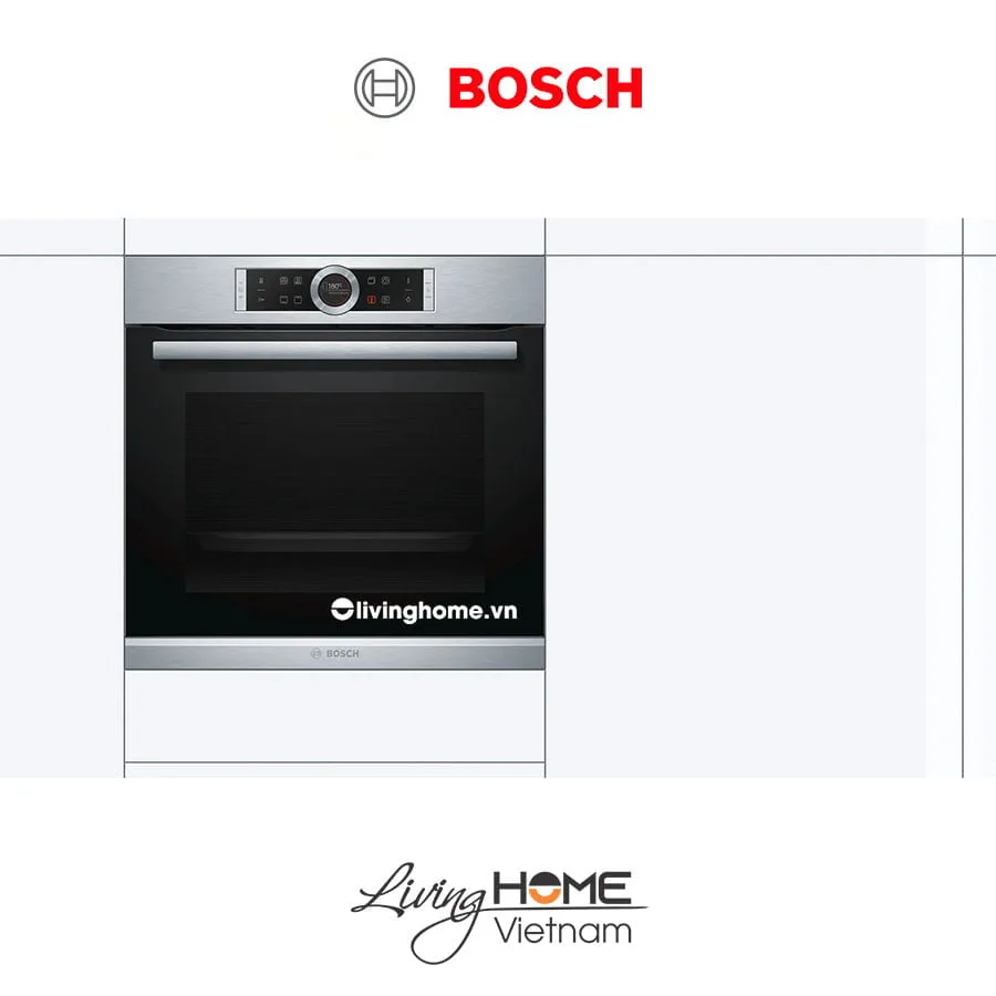 Lò nướng Bosch HBG633BS1A - Âm tủ 71 lít 60cm - Ảnh 2