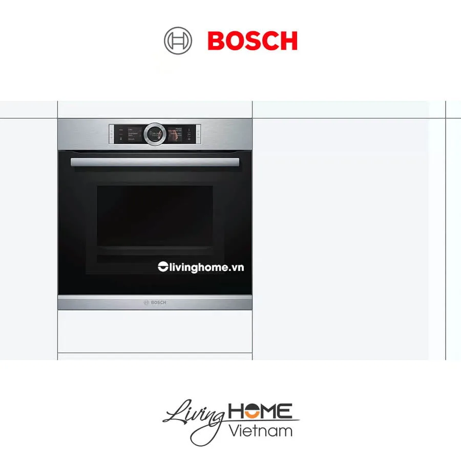 Lò nướng Bosch HNG6764S1A - Kết hợp hấp vi sóng 67 lít 60cm - Ảnh 2