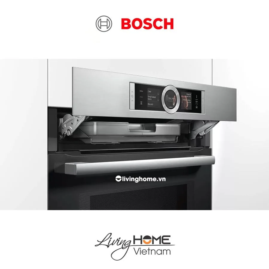 Lò nướng Bosch HNG6764S1A - Kết hợp hấp vi sóng 67 lít 60cm - Ảnh 4