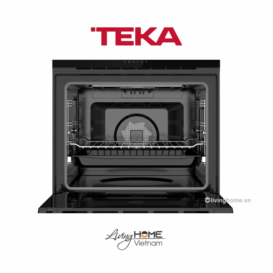 Lò nướng Teka HLB 8600 BK âm đối lưu 12 chức năng nướng 4 Lò nướng Teka HLB 8600 BK âm đối lưu 12 chức năng nướng - Ảnh 2