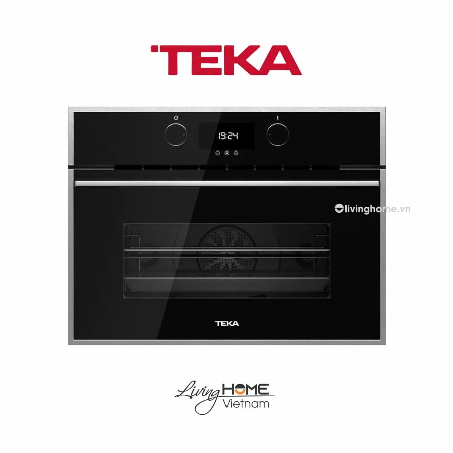 Lò nướng Teka HLC 844C BK SS đối lưu kết hợp vi sóng dung tích 40L