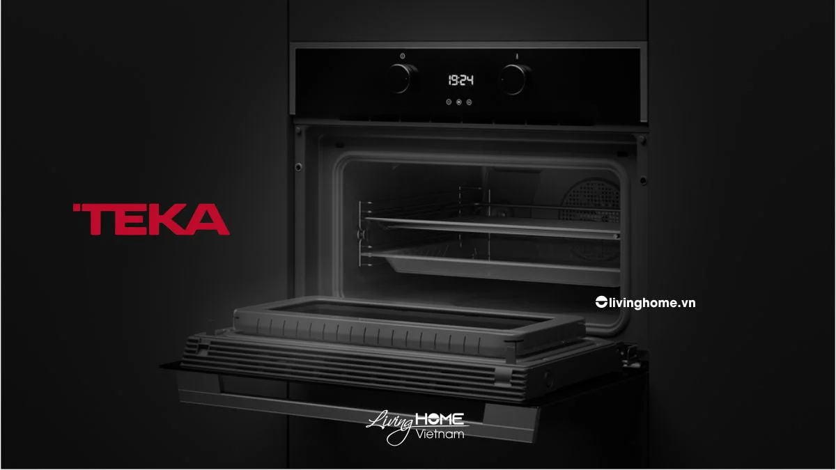 Lò nướng Teka HLC 844C BK SS đối lưu kết hợp vi sóng dung tích 40L - Ảnh 5