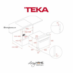 Lò nướng Teka HLC 844C BK SS đối lưu kết hợp vi sóng dung tích 40L 15 Lò nướng Teka HLC 844C BK SS đối lưu kết hợp vi sóng dung tích 40L