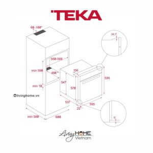 Lò nướng Teka SteakMaster nướng Steak - Bít tết chuyên nghiệp dung tích 71L 11 Lò nướng Teka SteakMaster nướng Steak - Bít tết chuyên nghiệp dung tích 71L