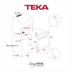 Lò nướng Teka SteakMaster nướng Steak - Bít tết chuyên nghiệp dung tích 71L