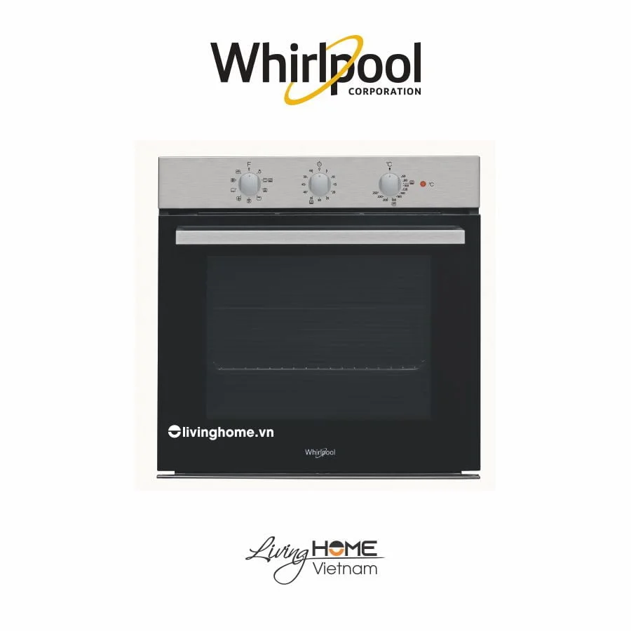 Lò Nướng Âm Whirlpool AKP3534HIXAUS, 71L, 8 Chức Năng 3 Lò Nướng Âm Whirlpool AKP3534HIXAUS, 71L, 8 Chức Năng