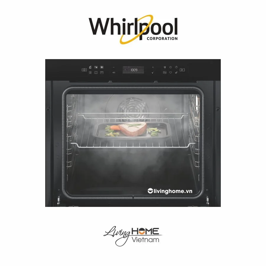 Lò Nướng Âm Whirlpool W7 OS4 4S1 P, 73L, 14 Chức Năng - Ảnh 3