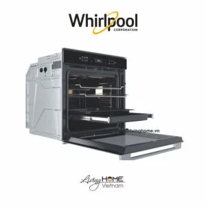 Lò Nướng Âm Whirlpool W7 OS4 4S1 P, 73L, 14 Chức Năng
