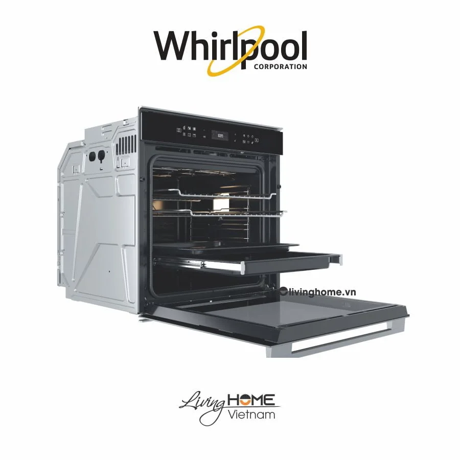 Lò Nướng Âm Whirlpool W7 OS4 4S1 P, 73L, 14 Chức Năng - Ảnh 9