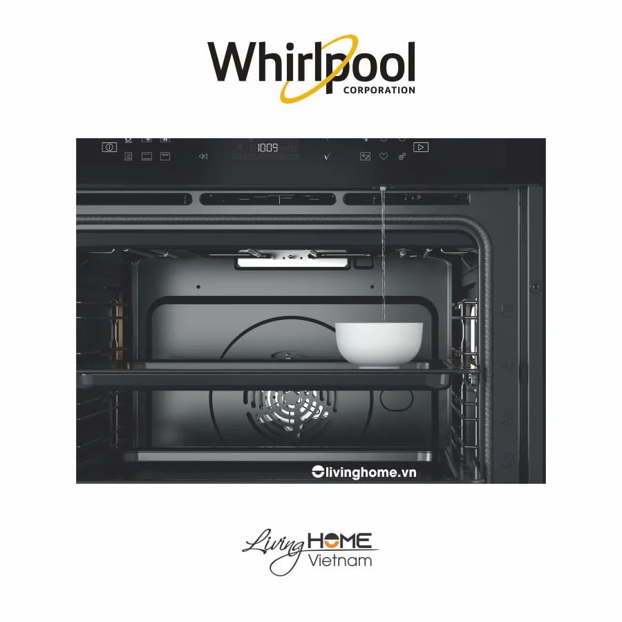 Lò Nướng Âm Whirlpool W7 OS4 4S1 P, 73L, 14 Chức Năng - Ảnh 10