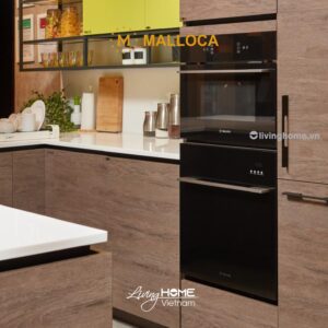 Lò vi sóng Malloca MW-40CP âm tủ dung tích 40L màu đen sang trọng