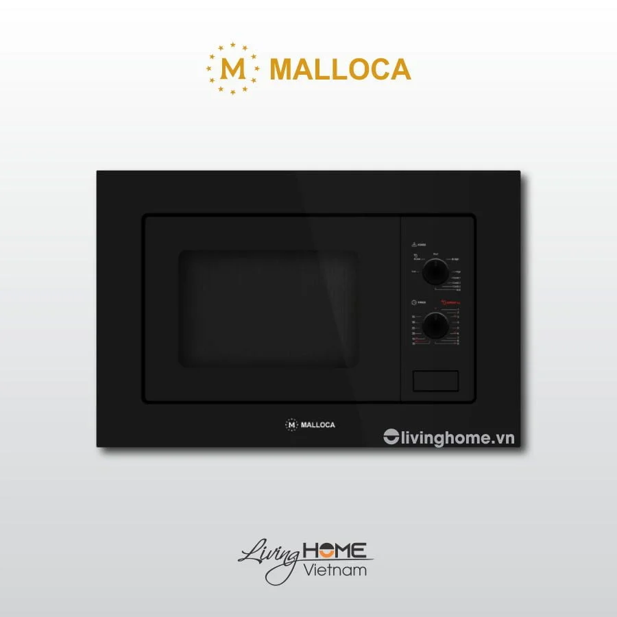 Lò vi sóng Malloca MW-820B âm tủ dung tích 20L màu đen thiết kế nhỏ gọn 3 Lò vi sóng Malloca MW-820B âm tủ dung tích 20L màu đen thiết kế nhỏ gọn