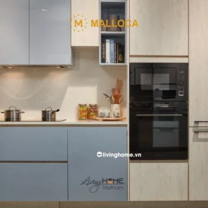 Lò vi sóng Malloca MW-927BG đen âm tủ dung tích 27L thiết kế nhỏ gọn