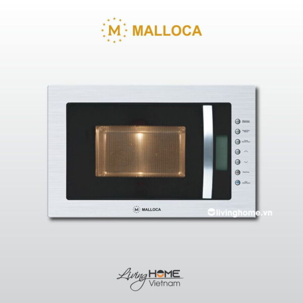 Lò vi sóng Malloca MW-927I âm tủ 5 mức công suất vi sóng dung tích 27L
