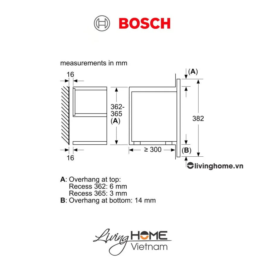 Lò vi sóng Bosch BFL634GS1B - 21 lít 38cm 6 Lò vi sóng Bosch BFL634GS1B - 21 lít 38cm - Ảnh 4