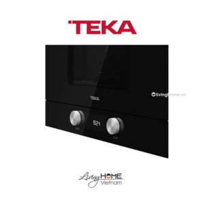Lò vi sóng Teka ML 8220 BIS L BK màu đen lắp âm kết hợp nướng dung tích 22lít