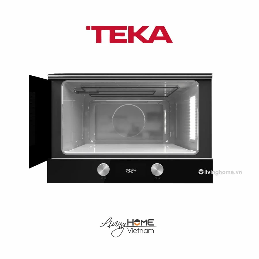 Lò vi sóng Teka ML 8220 BIS L BK màu đen lắp âm kết hợp nướng dung tích 22lít 4 Lò vi sóng Teka ML 8220 BIS L BK màu đen lắp âm kết hợp nướng dung tích 22lít - Ảnh 2
