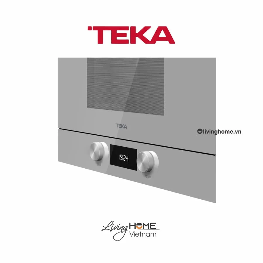 Lò vi sóng Teka ML 8220 BIS L SM pha lê xám lắp âm kết hợp nướng dung tích 22lít 6 Lò vi sóng Teka ML 8220 BIS L SM pha lê xám lắp âm kết hợp nướng dung tích 22lít - Ảnh 4