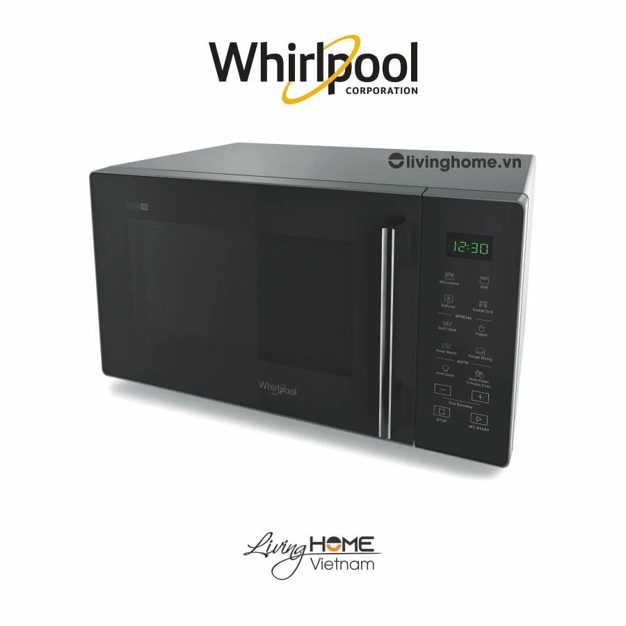 Lò vi sóng Whirlpool MWP 253 SBV để bàn 25L có nướng - Ảnh 2
