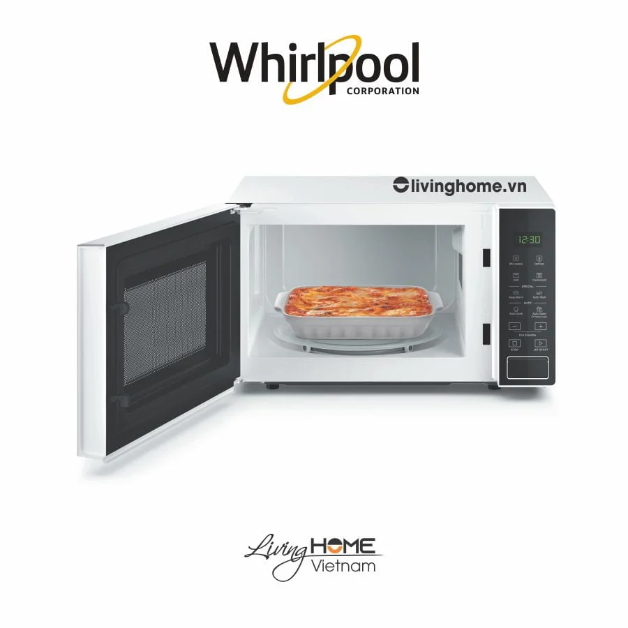 Lò vi sóng Whirlpool MWP 253 SBV để bàn 25L có nướng - Ảnh 5