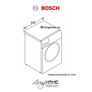 Máy giặt Bosch WAT28482SG - Cửa trước 14 chương trình 9KG 13 Máy giặt Bosch WAT28482SG - Cửa trước 14 chương trình 9KG