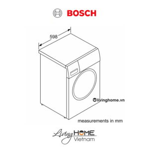 Máy giặt Bosch WAW28440SG - Cửa trước 14 chương trình 8KG 9 Máy giặt Bosch WAW28440SG - Cửa trước 14 chương trình 8KG