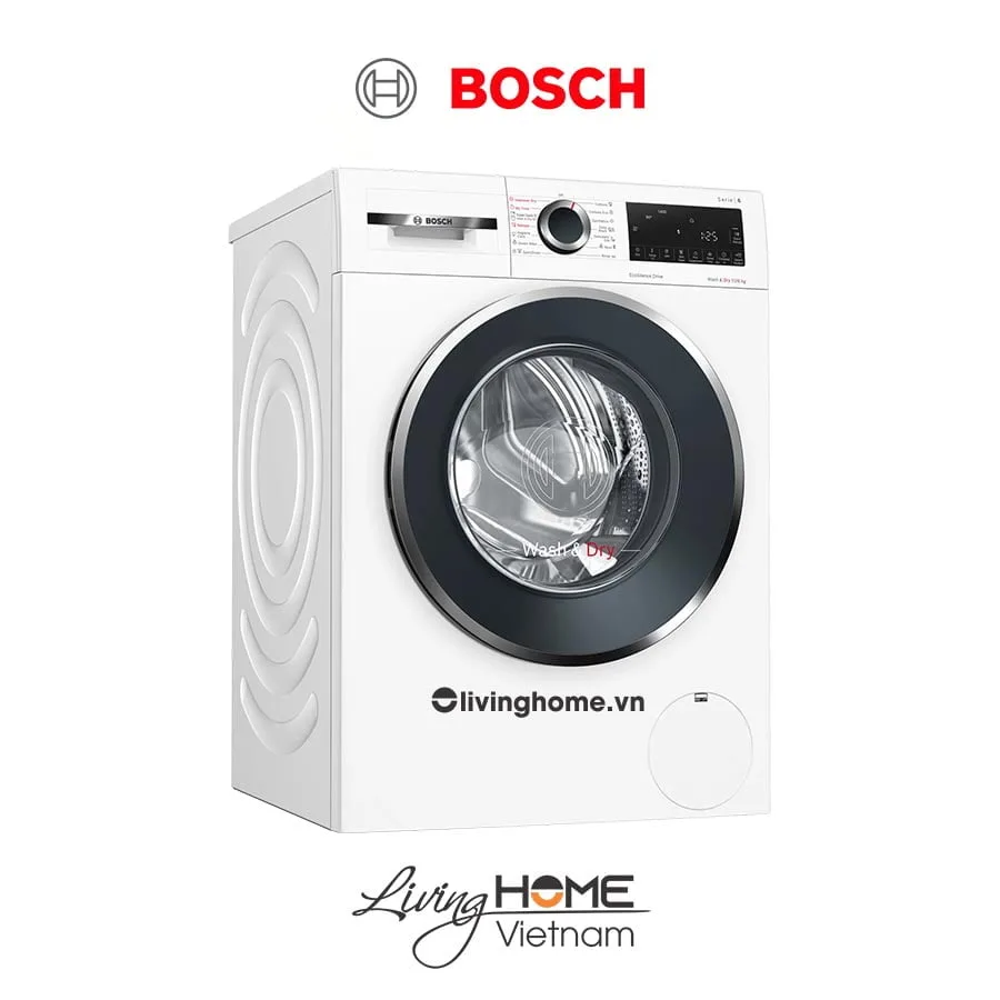 Máy giặt Bosch WNA254U0SG - Kết hợp sấy 14 chương trình 10KG 3 Máy giặt Bosch WNA254U0SG - Kết hợp sấy 14 chương trình 10KG