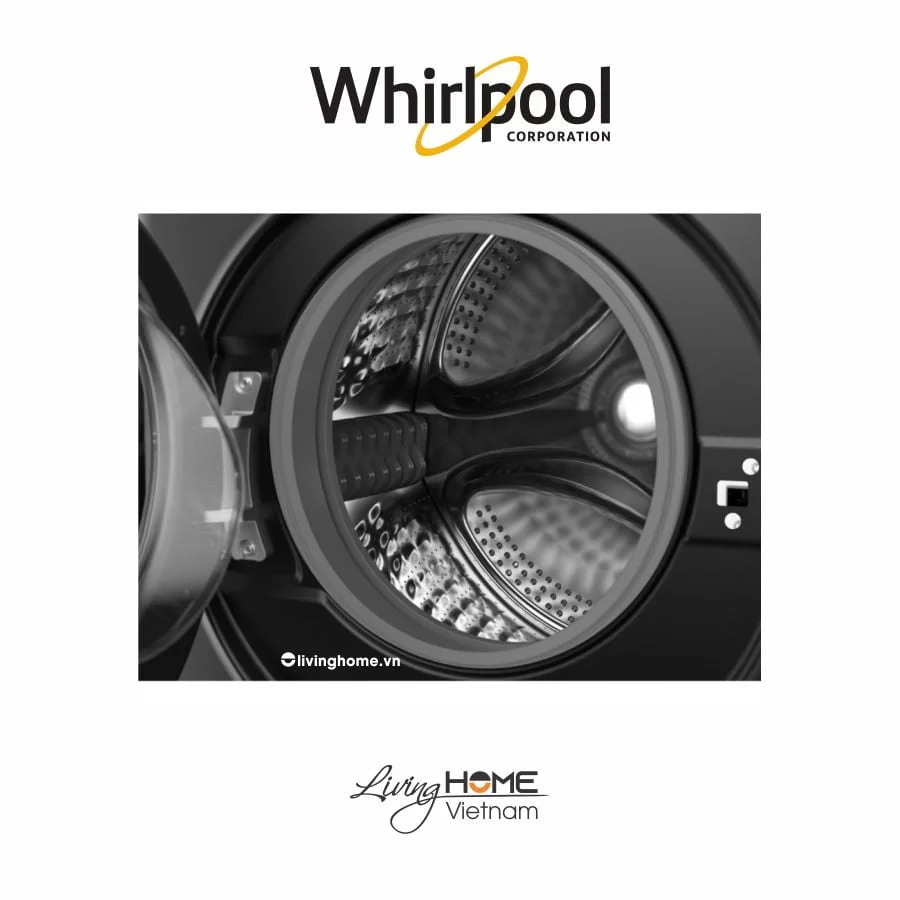 Máy giặt sấy Whirlpool WWEB95702FG 9.5kg/ 7kg 6 Máy giặt sấy Whirlpool WWEB95702FG 9.5kg/ 7kg - Ảnh 4