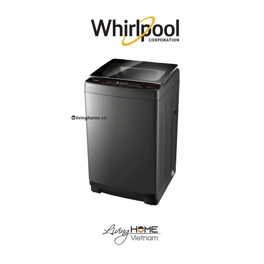 Máy giặt Whirlpool VWIID1002FG cửa trên 10kg xám 4 Máy giặt Whirlpool VWIID1002FG cửa trên 10kg xám - Ảnh 2