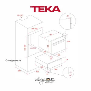 Máy sấy chén Teka CP 15 GS cao cấp an toàn 6 bộ chén dĩa 11 Máy sấy chén Teka CP 15 GS cao cấp an toàn 6 bộ chén dĩa