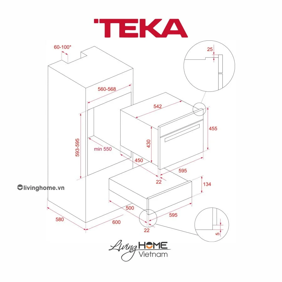 Máy sấy chén Teka CP 15 GS cao cấp an toàn 6 bộ chén dĩa 7 Máy sấy chén Teka CP 15 GS cao cấp an toàn 6 bộ chén dĩa - Ảnh 5