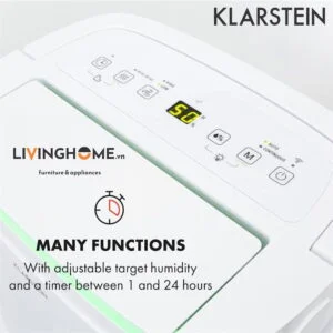 Alternative view of Máy hút ẩm Klarstein KL-DRYFY CONNECT 40L kết nối wifi tiện lợi