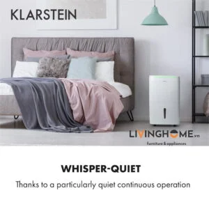 Máy hút ẩm Klarstein KL-DRYFY CONNECT 40L kết nối wifi tiện lợi 12 Máy hút ẩm Klarstein KL-DRYFY CONNECT 40L kết nối wifi tiện lợi