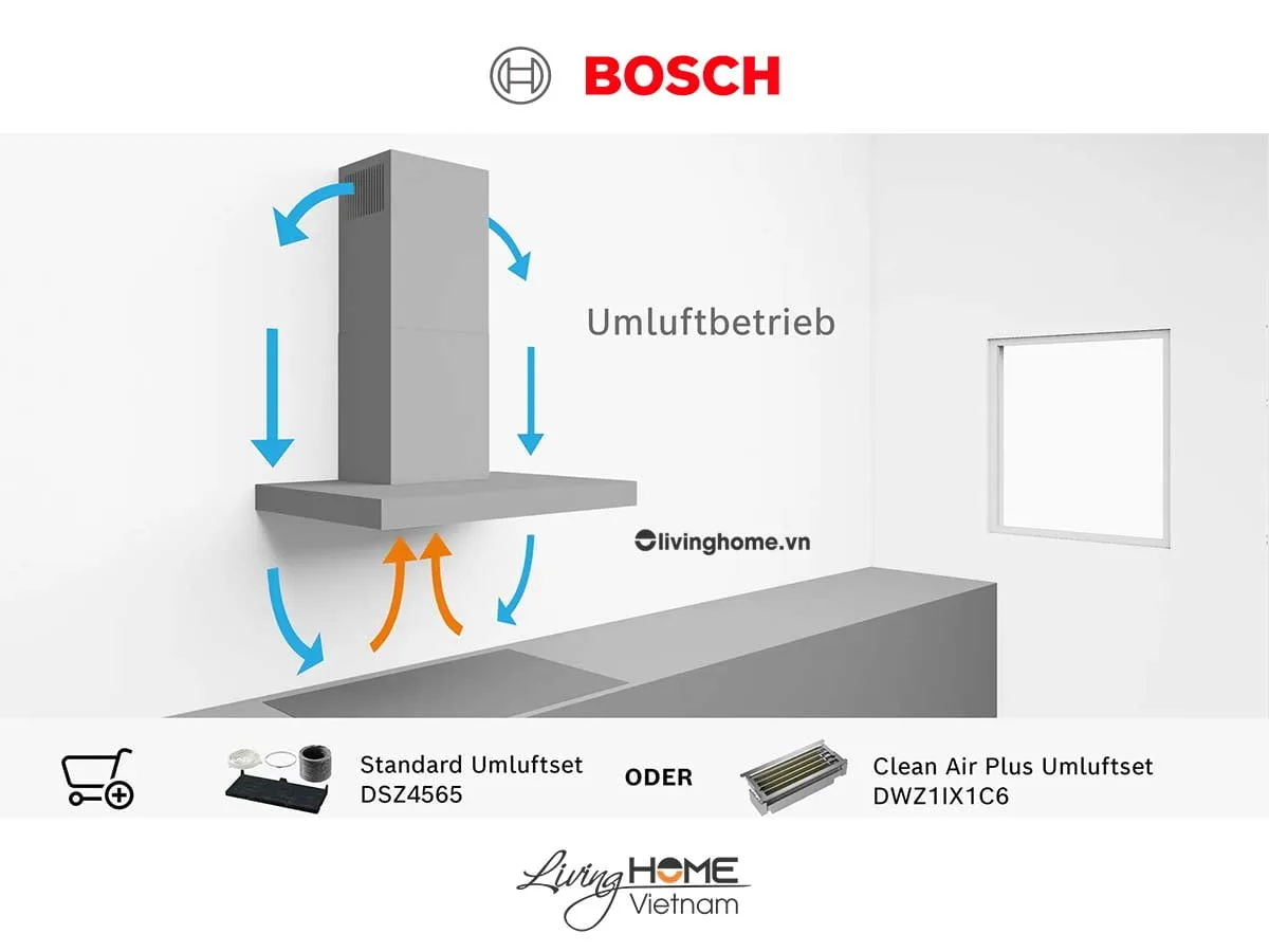 Máy hút mùi Bosch DFS067K51 - Âm tủ 60dB 60cm 8 Máy hút mùi Bosch DFS067K51 - Âm tủ 60dB 60cm - Ảnh 6