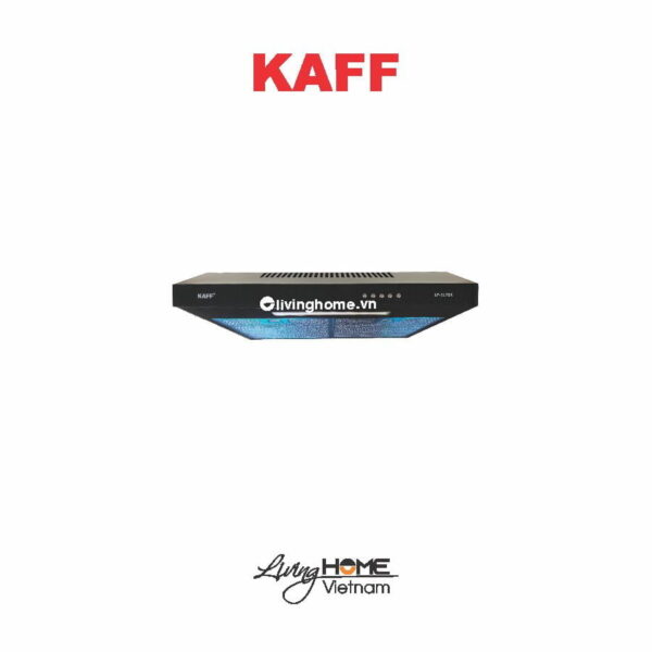 Máy hút mùi Kaff KF-SL60KB thiết kế thân máy bằng sơn tĩnh điện màu đen inox siêu bền