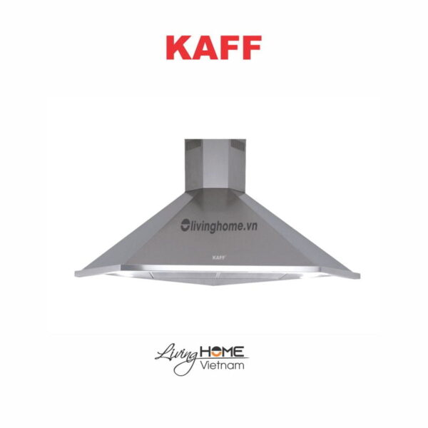 Máy hút mùi Kaff KF-CN900I thiết kế lắp góc áp tường cao cấp