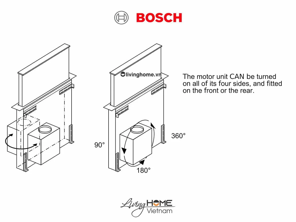 Máy hút mùi Bosch DDD97BM60B - Âm bàn 62dB 90cm 8 Máy hút mùi Bosch DDD97BM60B - Âm bàn 62dB 90cm - Ảnh 6