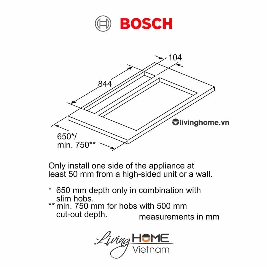 Máy hút mùi Bosch DDD97BM60B - Âm bàn 62dB 90cm 12 Máy hút mùi Bosch DDD97BM60B - Âm bàn 62dB 90cm - Ảnh 10