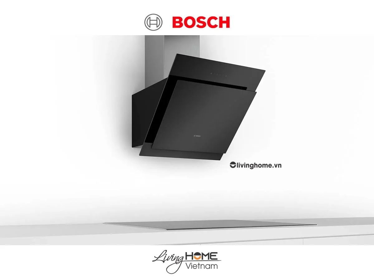 Máy hút mùi Bosch DWK67CM60B - Kính nghiêng 58dB 60cm - Ảnh 4
