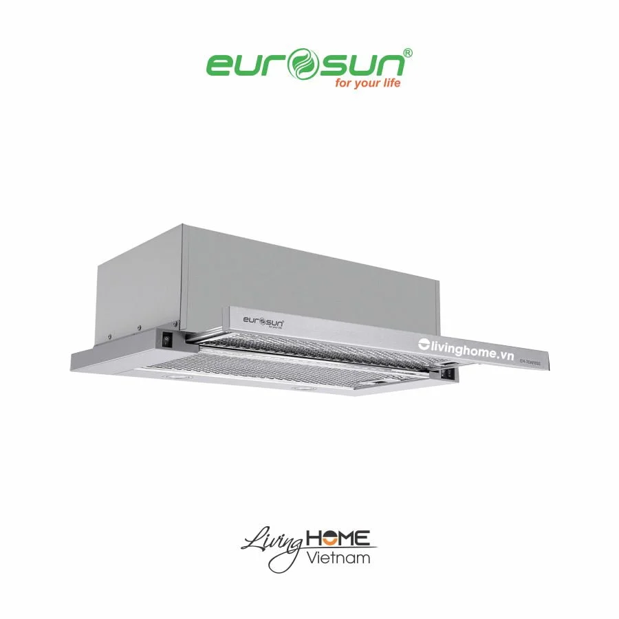 Máy hút mùi Eurosun EH-60AF85S 60cm âm tủ kéo màu bạc 3 Máy hút mùi Eurosun EH-60AF85S 60cm âm tủ kéo màu bạc