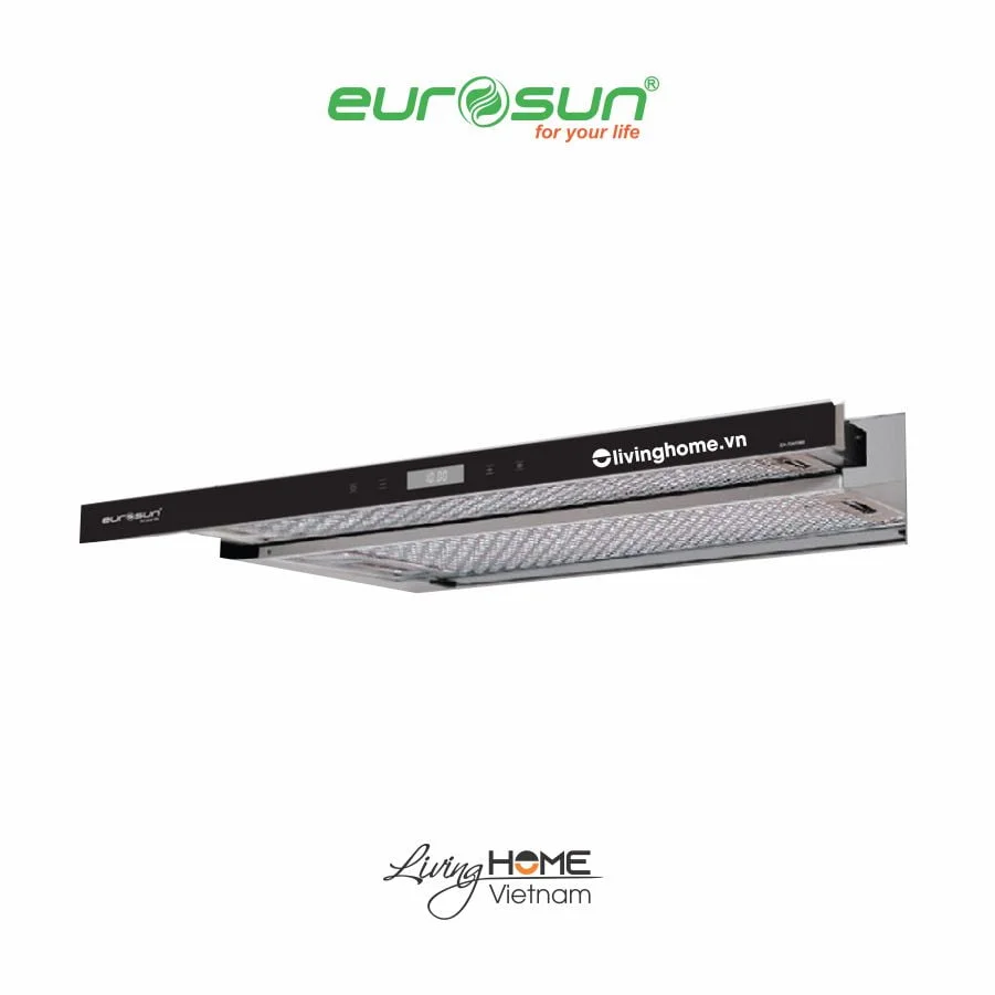 Máy hút mùi Eurosun EH-70AF86B 70cm âm tủ kéo màu đen 3 Máy hút mùi Eurosun EH-70AF86B 70cm âm tủ kéo màu đen