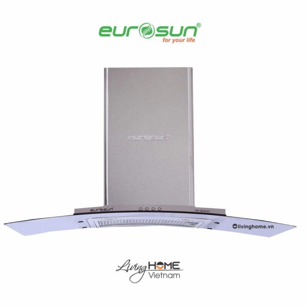 Máy hút mùi Eurosun EH-90AF81S 90cm gắn tường kính cong đẹp